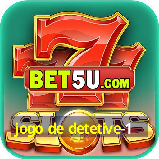 jogo de detetive